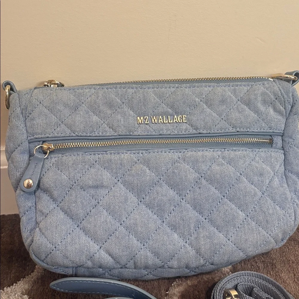 MZ Wallace Light Blue denim crossbody - Picture 2 of 5